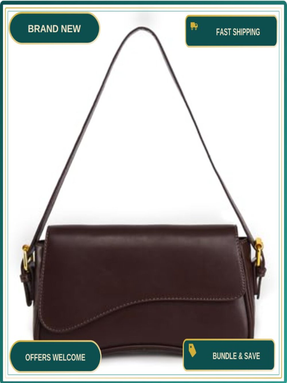 PU Leather Tote Bag for Women with 2 Removable Straps and Zipper Closure